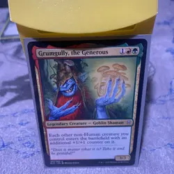 MTG Magic the Gathering Budget Commander EDH with deck box - Image 1