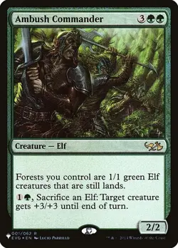 Ambush Commander x1 1x Mystery Booster 2 NM MTG - Image 1