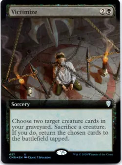 Victimize (Extended Art) - FOIL - Commander Legends - 657 LP - Image 1