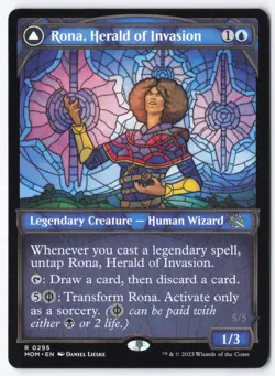 Rona, Herald of Invasion (Showcase) R March of the Machine 295 NM - Image 1