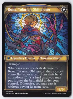 Rona, Herald of Invasion (Showcase) R March of the Machine 295 NM - Image 2