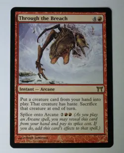 Through the Breach - Champions of Kamigawa - MTG Magic the Gathering - Image 1