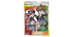 Pokemon 2019 Red and Blue Sun and Moon Cosmic Eclipse Card 234/236 NM Condition - Image 1
