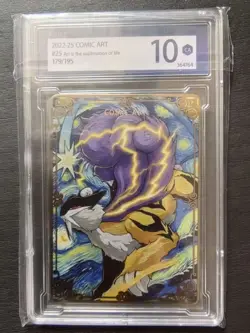 Pokemon TCG Card S-ChineseCOMIC Art 10 179/195 Raikou KMHY10--j05 - Image 1