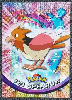 Spearow #21 - Topps Series 1 - TV Animation Edition - Vintage Pokemon Card 1999 - Image 1