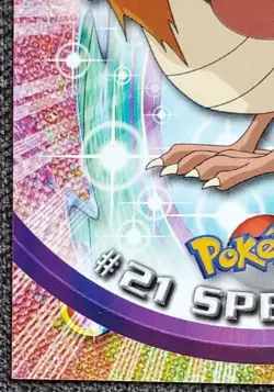 Spearow #21 - Topps Series 1 - TV Animation Edition - Vintage Pokemon Card 1999 - Image 5