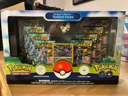 Pokemon GO Radiant Eevee Premium Collection Box - Factory Sealed 820650850523 - Image 1