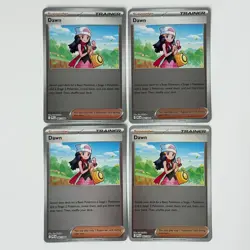 x4 Dawn 087/094 Reverse Holos ME02 Phantasmal Flames PFL - Pokemon - NM English - Image 1