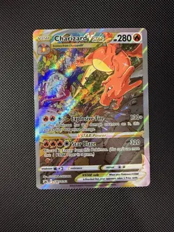 Mewtwo Vstar & Charizard Vstar Holo Crown Zenith Pokemon Cards TCG Near Mint - Image 4