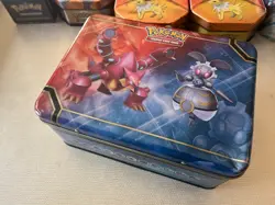 16 Pokemon Collector Tins Garchomp Dialga Pikachu & MORE Empty NO CARDS INCLUDED - Image 2