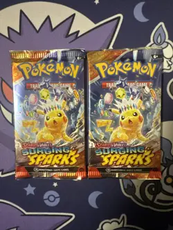 Pokemon TCG Surging Sparks Booster Pack X2 - Image 1
