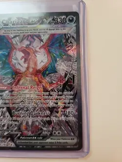 Pokemon Charizard EX 223/197 Obsidian Flames Secret Art Rare In Hand Pack Fresh - Image 2