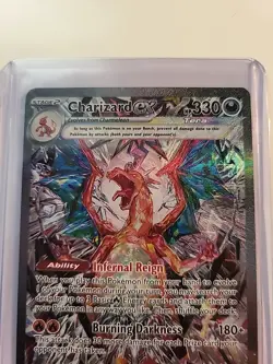 Pokemon Charizard EX 223/197 Obsidian Flames Secret Art Rare In Hand Pack Fresh - Image 4