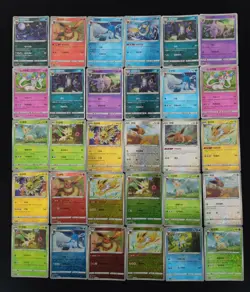 2025 Pokemon Chinese CBB2C 01 05/15 01 06/15 07 06/15 07 05/15 Eevee Lot*30 LY - Image 1