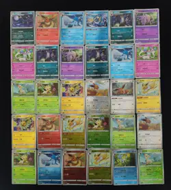2025 Pokemon Chinese CBB2C 01 05/15 01 06/15 07 06/15 07 05/15 Eevee Lot*30 LY - Image 2