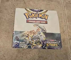 Pokemon TCG Sword & Shield Brilliant Stars Booster Box Factory Sealed - Image 1