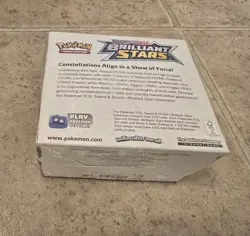Pokemon TCG Sword & Shield Brilliant Stars Booster Box Factory Sealed - Image 3