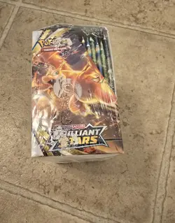 Pokemon TCG Sword & Shield Brilliant Stars Booster Box Factory Sealed - Image 5