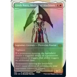 FOIL ELESH NORN, MOTHER OF MACHINES (BORDERLESS) (416) Phyrexia: All Will Be One - Image 1