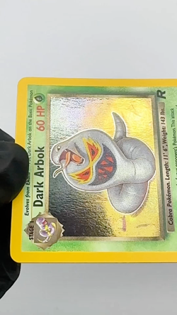 Dark Arbok 2/82 Team Rocket Vintage Pokemon TCG Mint Holo With SWIRL! ?? - Image 2