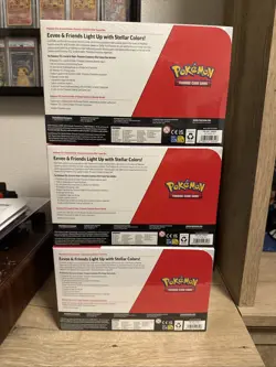 (LOT OF x3) Pokemon TCG: Prismatic Evolutions ETB & Booster Bundle Costco 2-Pack - Image 3