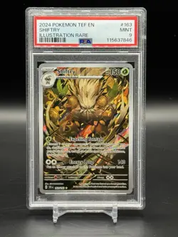 2024 Pokemon Scarlet & Violet Temporal Forces Shiftry #163/162 PSA 9 - Image 1