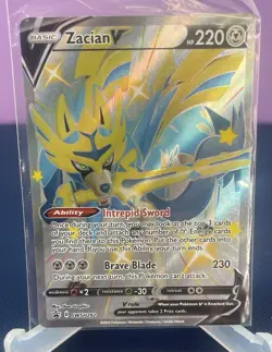 Zacian V SWSH292 Sword & Shield Promo Pokemon TCG NM - Image 1