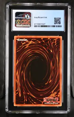 CGC 9 MINT Thousand Dragon MRD-143 Secret Rare GREY FADED ERROR Yugioh - Image 3