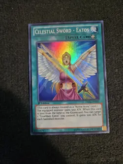 Yu-Gi-Oh! TCG - Celestial Sword - Eatos - DRLG-EN011 - Super Rare, 1st Ed. - Image 1