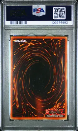2002 Yu-Gi-Oh! Heavy Storm Metal Raiders MRD Unlimited Super PSA 9 BPT LABEL - Image 2