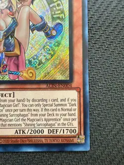 Dark Magician Girl the Magician's Apprentice ALIN-EN004 Secret Rare Yu-Gi-Oh! - Image 3