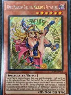 Dark Magician Girl the Magician's Apprentice ALIN-EN004 Secret Rare Yu-Gi-Oh! - Image 4