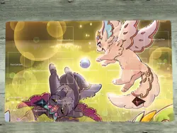 WVICM Duel Playmat Purrely TCG CCG Play Pad Trading Card Game Mat Mousepad - Image 1