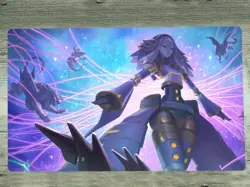 WVICM Playmat El Shaddoll Construct TCG CCG Pad Trading Card Game Mat Free Bag - Image 1