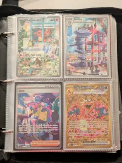 Pokemon Card Binder - Huge Hits! SIRs, Full Arts, Rare Promos, and EXs - Image 1