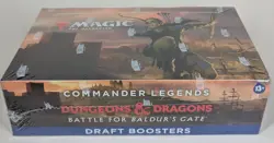 MTG - Baldur’s Gate Draft Box | Sealed | Magic the Gathering | Commander Legends - Image 1