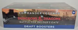MTG - Baldur’s Gate Draft Box | Sealed | Magic the Gathering | Commander Legends - Image 2