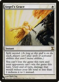 MTG - ANGEL'S GRACE - The List (R) - Image 1