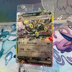 Pokemon TCG Umbreon ex - 060/131 (Prismatic Evolutions Stamp) Promo Card SEALED - Image 3