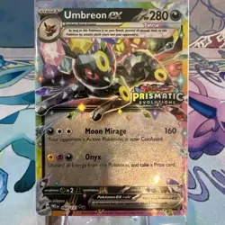 Pokemon TCG Umbreon ex - 060/131 (Prismatic Evolutions Stamp) Promo Card SEALED - Image 4