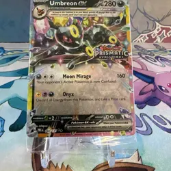 Pokemon TCG Umbreon ex - 060/131 (Prismatic Evolutions Stamp) Promo Card SEALED - Image 5