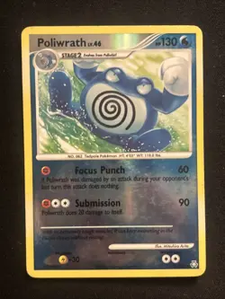 Poliwrath 35/146 Rare Legends Awakened Reverse Holo Pokemon Card - Image 1
