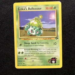 Erika's Bulbasaur 39/132 LP - Gym Challenge - Pokemon Card - Image 1