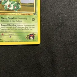 Erika's Bulbasaur 39/132 LP - Gym Challenge - Pokemon Card - Image 3