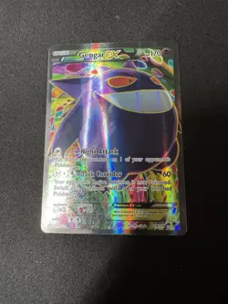 Pokemon TCG Gengar EX Holo Card 114/119 2014 XY Phantom Forces - Image 3