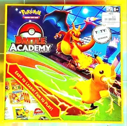 ◇1st Edition BATTLE ACADEMY (2020) POKEMON Trading Card Game wth CHARIZARD Cover - Image 1