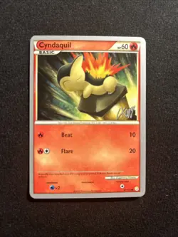 Cyndaquil 61/123 Pokemon World Championship 2011 Pokemon Card - NM - Image 1