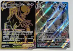 Pokemon TCG Shadow &Ice Calyrex VMAX 2 Card Lot Ultra Rare Near Mint - Image 1