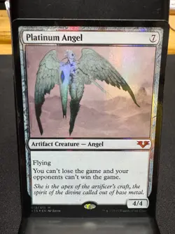 2015 MTG Magic The Gathering V15 From The Vault Foil #13 Platinum Angel - Image 1