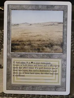 *P R 0 X Y* Mtg Magic The Gathering Savannah Trading Card * P R 0 X Y* Card - Image 2